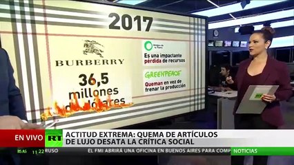 Burberry destruye productos por valor de 37 millones de dólares para que no los falsifiquen