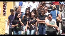 Sob comoção,Mãe e filho mortos em deslizamento em Recife são enterrados em Palmares