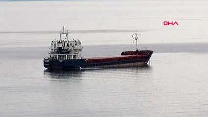 Tekirdağ şarköy'de kuru yük gemisi karaya oturdu