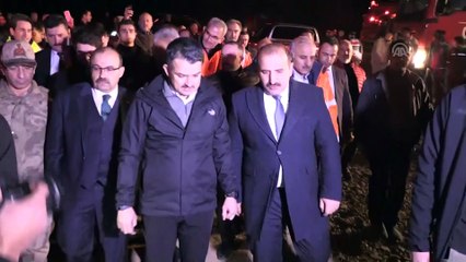 Bakan Pakdemirli, örtü yangınının etkili olduğu alanlarda incelemelerde bulundu - TRABZON