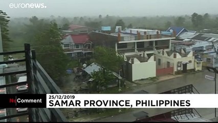 Typhoon Phanfone brings flash floods to Philippines