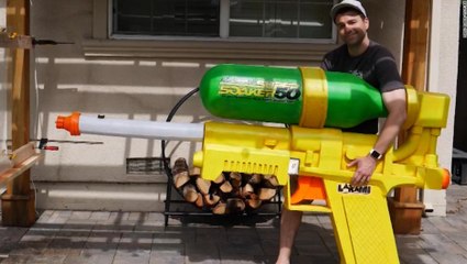 Esta es la pistola de agua más grande del mundo