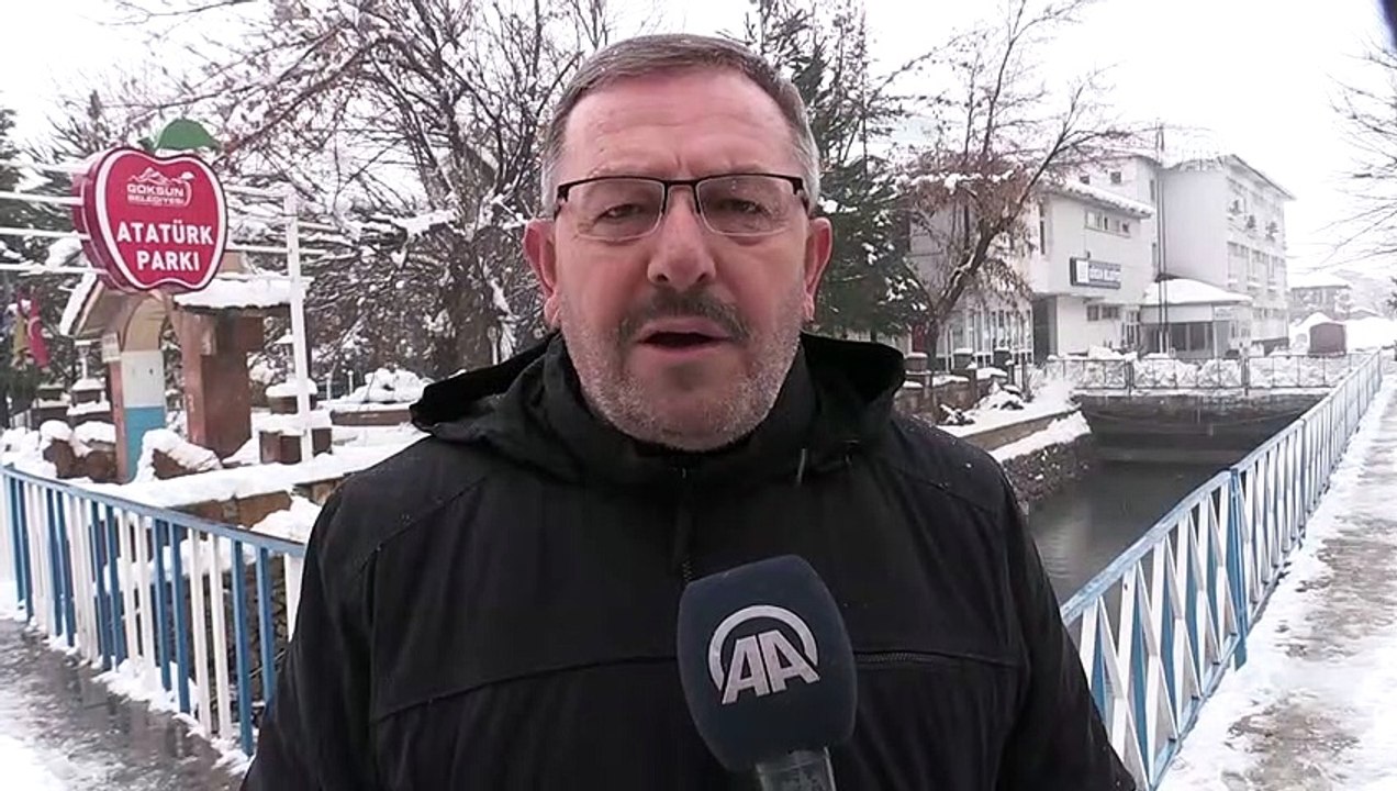 Göksun ilçesine kar yağışı nedeniyle 24 saattir elektrik verilemiyor - KAHRAMANMARAŞ