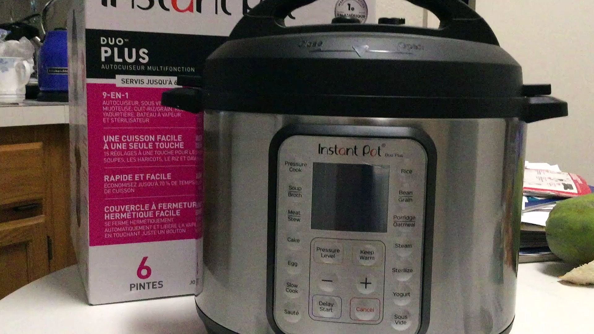 Instant Pot DUO Plus - Multi-Use Programmable Pressure, Slow, Rice, Egg  Cooker, Yogurt Maker, Saute, Steamer, Warmer, and Sterilizer, Stainless  Steel - video Dailymotion
