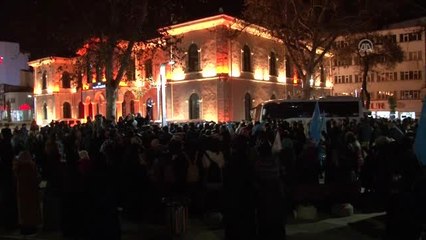 Doğu Türkistan için "Sessiz Çığlık" yürüyüşü