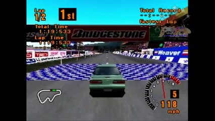 #Gameplay Gran Turismo (PSX) #2 - Comprei o carro do Iketani do Initial D_