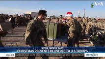 Christmas Presents Delivered to US Troops in Syria