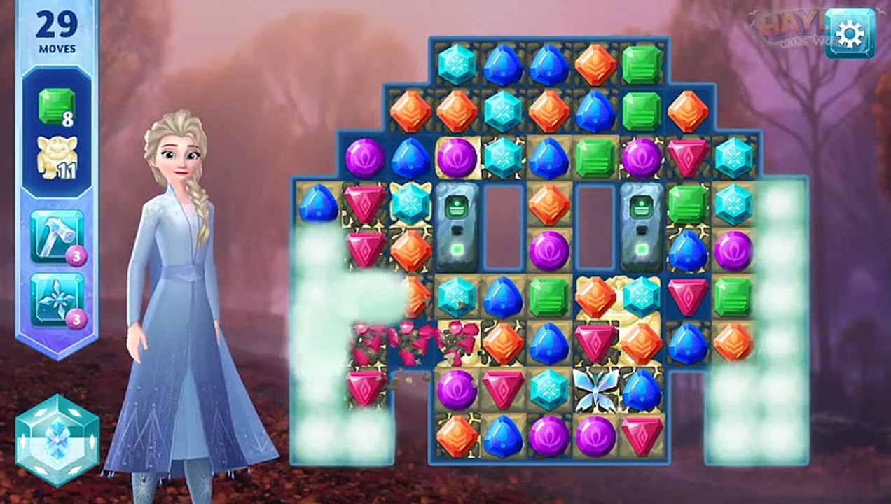 Disney Frozen Adventures - A New Match 3 Game(Portrait Gallery 2) |  Jam City, Inc.|Puzzle| HayDay