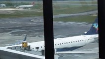 [SBEG Spotting]Embraer 195 PR-AXT sendo rebocado para o terminal de passageiros