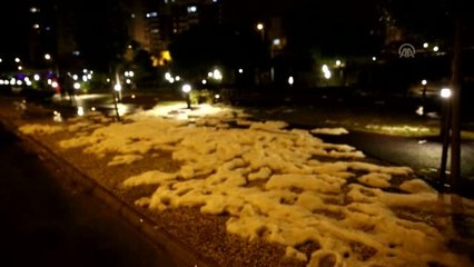 Dolu ve sağanak etkili oldu