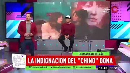 Maradona llama "ladrón" y "drogadicto" a su sobrino en un programa de televisión en directo
