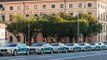 ¡I-PACE haciendo los honores!primera flota de taxis eléctricos en Múnich