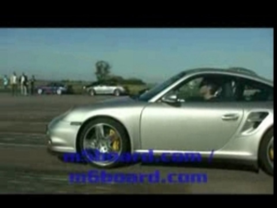 Bmw m6 vs porsche 997 turbo