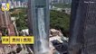 Construyen en China este rascacielos con la cascada más alta del mundo , pero hay un problema…