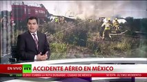 Gobernador mexicano dice que la causa del accidente aéreo fueron las fuertes ráfagas de viento