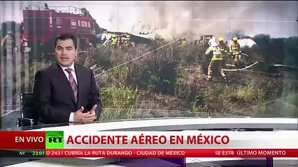 Gobernador mexicano dice que la causa del accidente aéreo fueron las fuertes ráfagas de viento