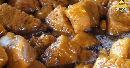 "GOJA" गाजा Traditional Goja Recipe | popular sweet food in India | Indian Food Tour