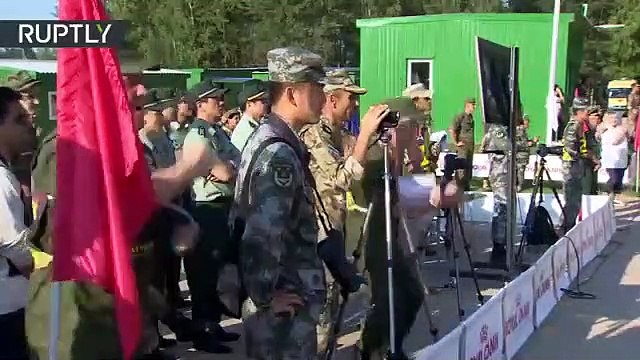 Así son las carreras de perros de los Juegos Militares Internacionales