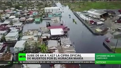 Puerto Rico totalmente destruido tras el paso del mortal huracán María