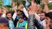 BJP MP Pragya Thakur Greeted By 'Terrorist Go Back' Chants by NSUI Workers in Bhopal