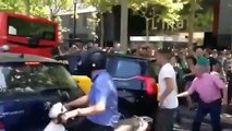 Las primeras investigaciones policiales indican que los taxistas de Barcelona se “autoagredieron”