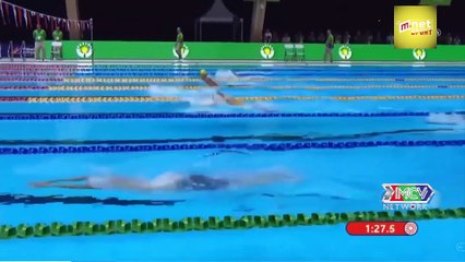 Kình ngư 16 tuổi - Hưng Nguyên của Việt Nam phá kỷ lục SEA Games
