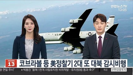 코브라볼 등 美정찰기 2대 또 대북 감시비행