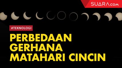 Perbedaan Gerhana Matahari Cincin dan Gerhana Matahari Lainnya