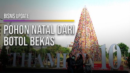 Pemprov DKI Hadirkan Pohon Natal Persatuan di Thamrin 10