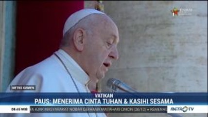Pesan Natal dari Paus Fransiskus