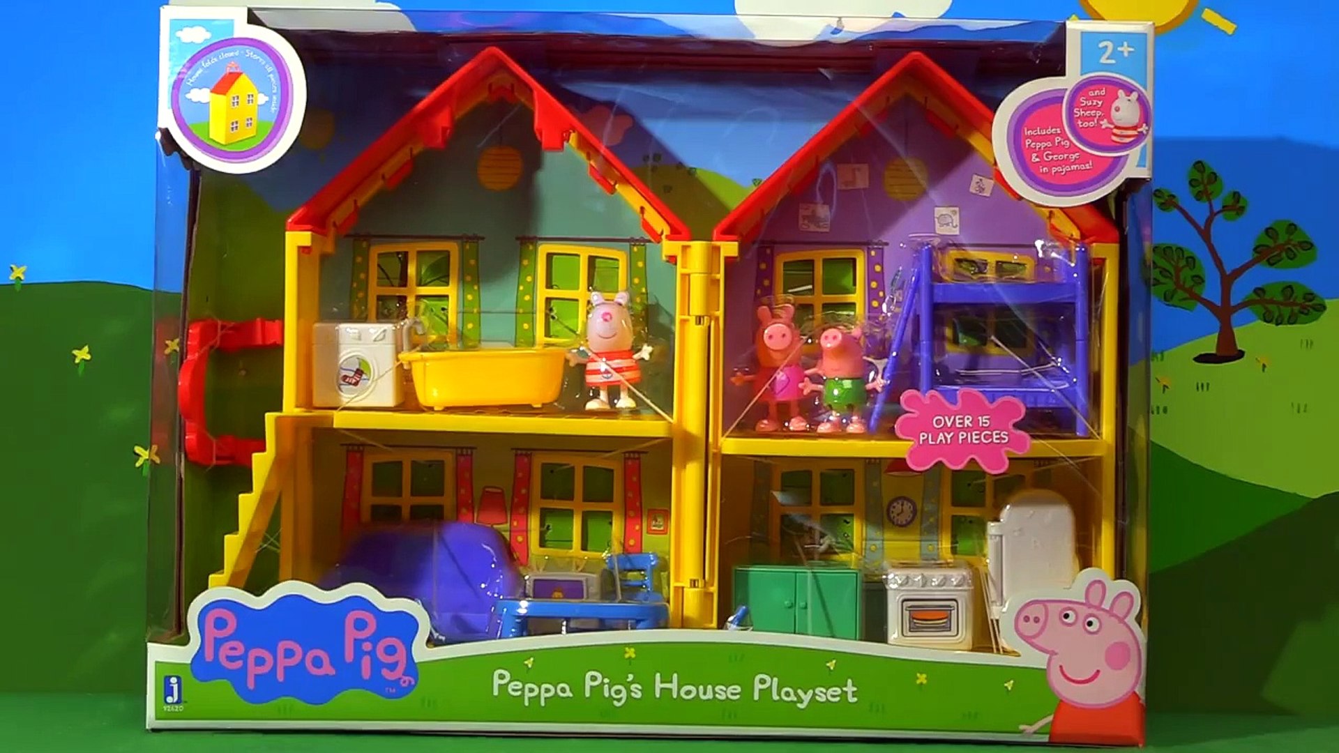 Playset O Mundo da Peppa Pig com 6 Casas TOYSBR Casa de Bonecas - Padaria -  Clinica Medica Toys BR - video Dailymotion