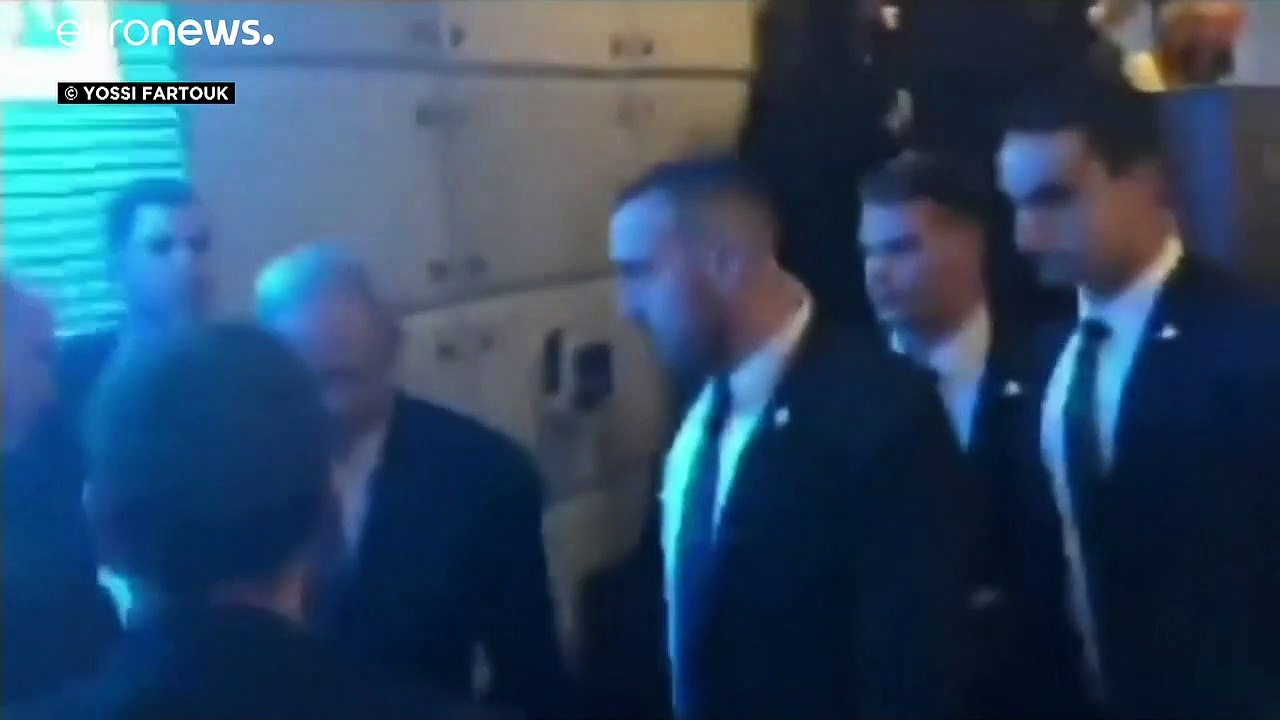 Rakete aus Gaza: Netanjahu muss bei Wahlkampf-Event in Bunker