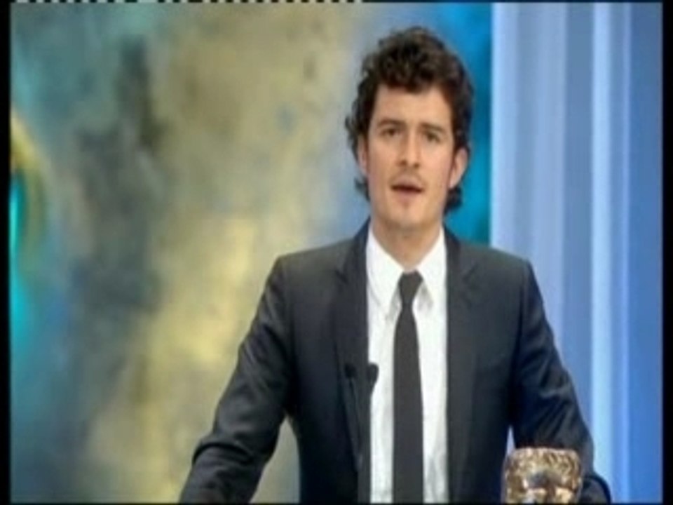 Orlando Blom Presenting 2008 BAFTAS