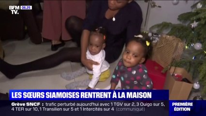 Les sœurs siamoises séparées à Lyon rentrent à la maison (BFMTV)