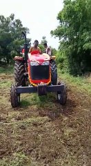 Massey Ferguson New Smart Series 9500 58 Ho Tractor Performance On 6ft Rotavator/ Rotary Tiller