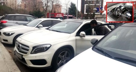 Lüks araçlara dadanan hırsızlar bu kez hava yastığını çaldılar