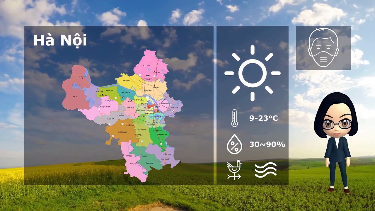 30/12/2019 Vietnam weather forecast