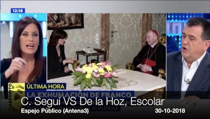 Cristina Seguí repartiendo cera a la izquierda mediática