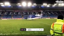 Así fue el momento exacto en el helicóptero perdió el control antes de estrellarse en Leicester