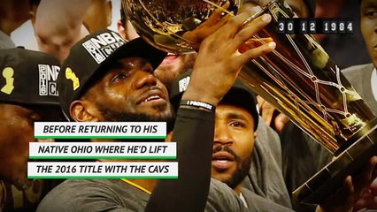LeBron James celebrates 35th birthday