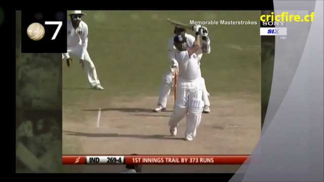 Sachin Tendulkar Memorable Masterstroke Shots in Test Cricket