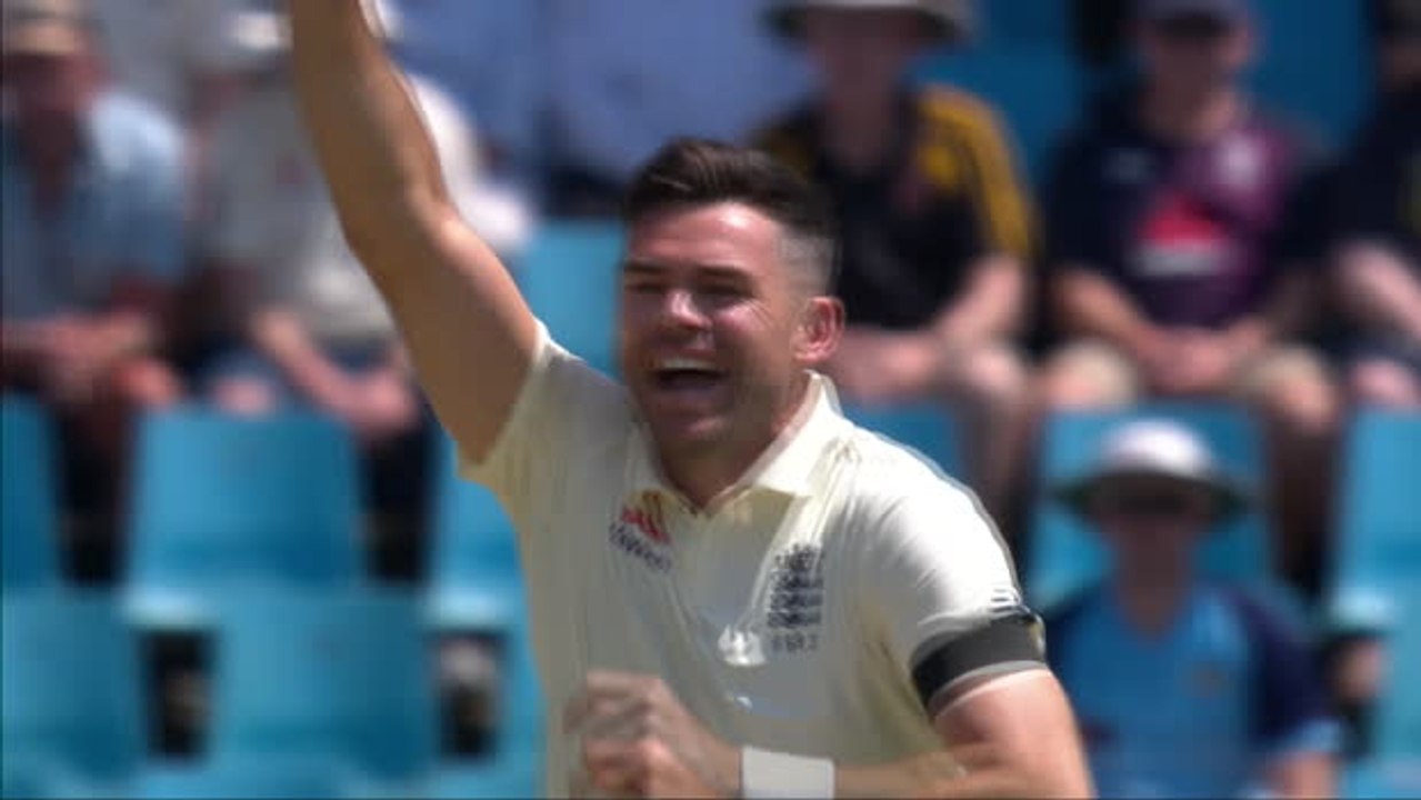 Anderson strikes for England with first ball on return