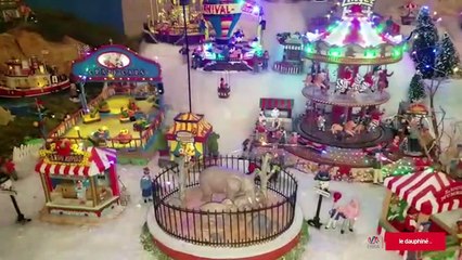 Un village de Noël miniature dans la Chapelle des Cordeliers de Crest !