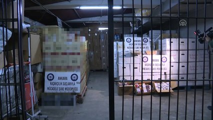 Ankara'da yılbaşı öncesi sahte içki operasyonu