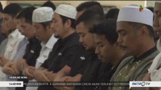 Masjid Nursiah Daud Paloh Gelar Salat Gerhana Matahari