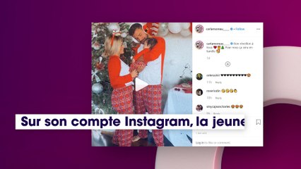 Carla Moreau et Kevin Guedj font craquer les internautes pour leur 1er Noël à trois