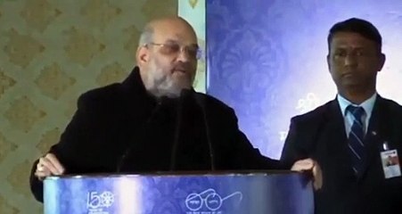 अमित शाह का केजरीवाल पर आरोप कि यह हमारी योजनाओं का यश ले रहे हैं।