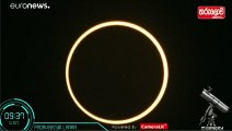 FOTO L'ultima eclissi solare del decennio: un anello di fuoco nel cielo