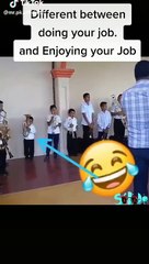 Little Boy  enjoying ur Job