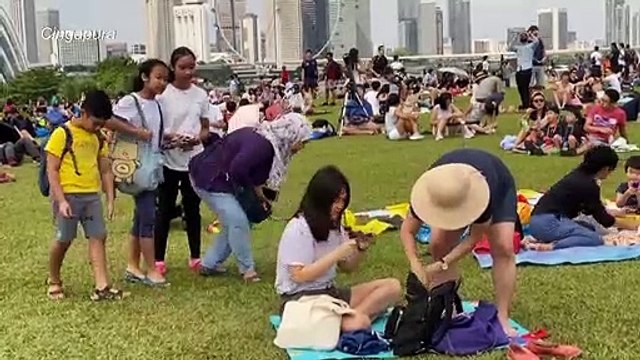 Eclipse solar com anel de fogo é observado na Ásia